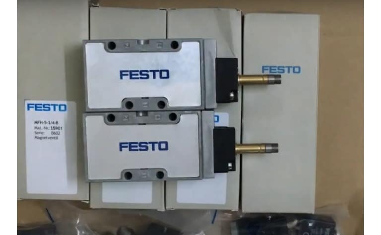Ứng dụng nổi bật van điện từ khí nén Festo